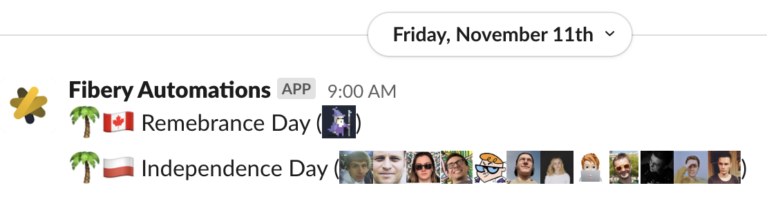Sync Public Holidays from Google Calendar — Guide | Fibery