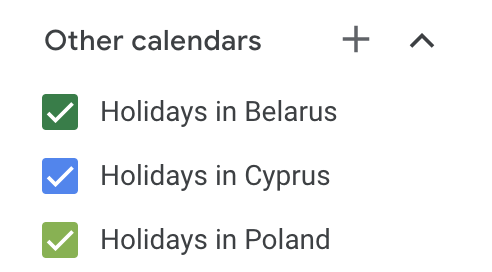 Sync Public Holidays from Google Calendar — Guide | Fibery